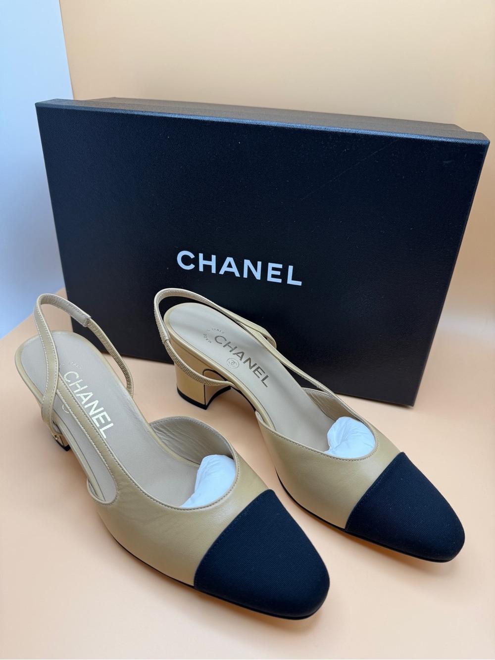 CHANEL REV Collection Classic Slingbacks - Picture 2 of 15